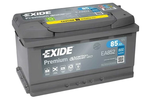 EXIDE Premium EA852 85Ah 800A (EN) akumuliatorius