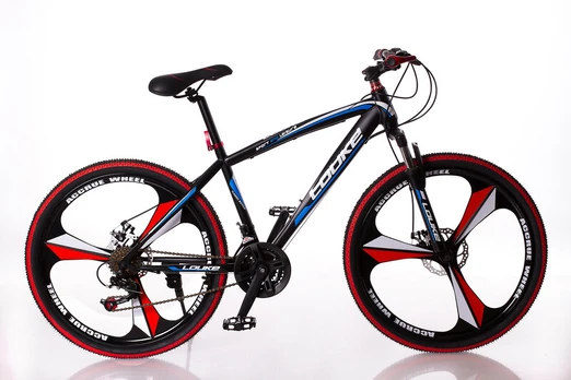 Kalnų dviratis Louke 1, 26", juodas