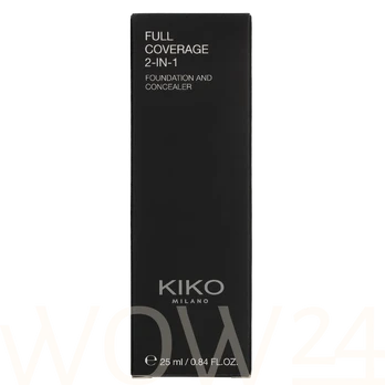 Kiko Milano Full Coverage 2 In 1 Foundation & Concealer 25ml