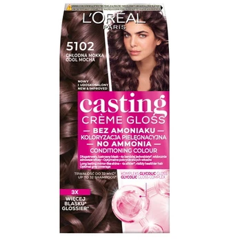 Plaukų dažai L’Oréal Paris Casting Creme Gloss, 5102 šalta moka