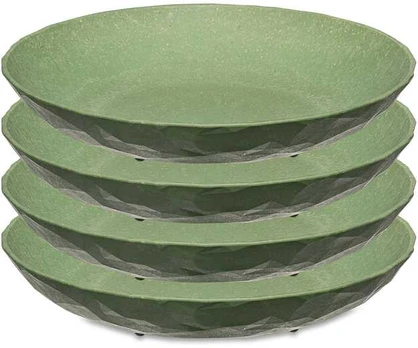 Dinner plate, deep, CLUB, Ø 22 cm, 4 pieces, KOZIOL