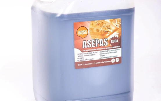 Antiseptikas Asepas, ruda, 10 l