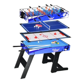 Sulankstomas žaidimų stalas 4-in-1