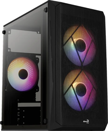 Aerocool CS107V2 kompiuterio korpusas „Mini Tower“ Juoda