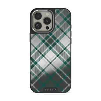 Mint Cookie - iPhone 16 Pro Max Case, Elite Mirror Dark (MagSafe) / Silver
