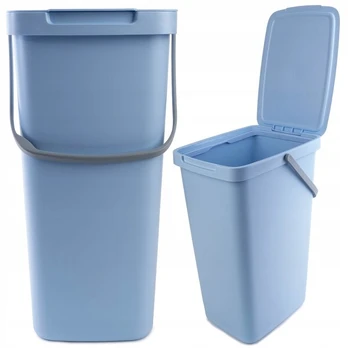Šiukšliadėžė su dangčiu Kadax Salans, 20 l