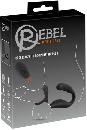 Cock Ring with RC Prostate Plug