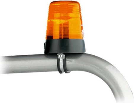 Apsauginės konstrukcijos žibintas BERG, oranžinis