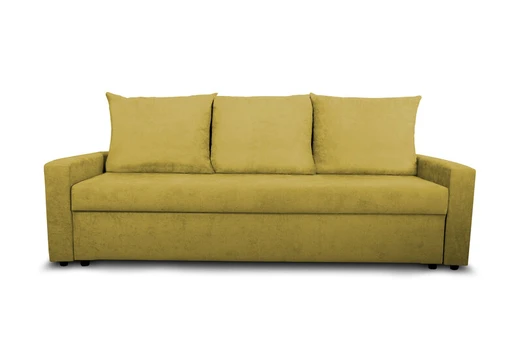 Sofa Bellezza Delta, geltona