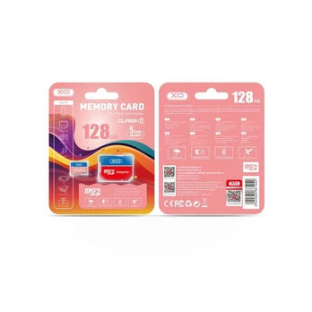 XO Memory card 128GB / microSDHC cl. 10 + Adapter