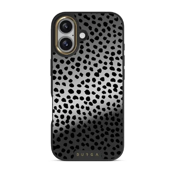 Almond Latte - Cute iPhone 17 Case, Elite Mirror (MagSafe) / Gold