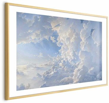 Artgeist Plakatas - The Sun Revealing Cloud Secrets: Spectacular Sky Images