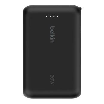 USB - Lightning kabelis Belkin BPB021HQBK Juoda 10000 mAh