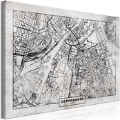 Artgeist Paveikslas - Copenhagen Plan (1 Part) Wide kaina
