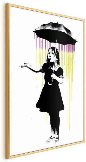 Artgeist Plakatas - Girl with an Umbrella