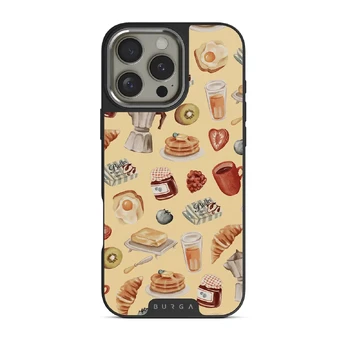 Sunny Side Up - iPhone 16 Pro Max Case, Elite Dark (MagSafe) / Silver