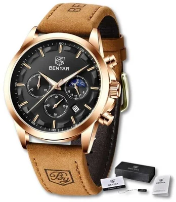 Benyar Moonphase vyriškas laikrodis