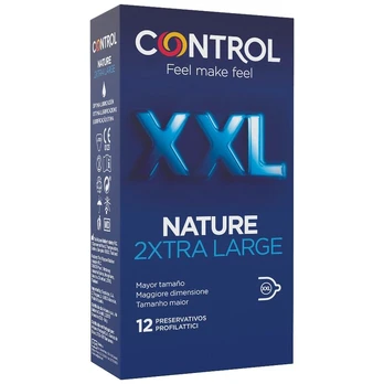 CONTROL - Nature XXL Prezervatyvai 12 vnt.