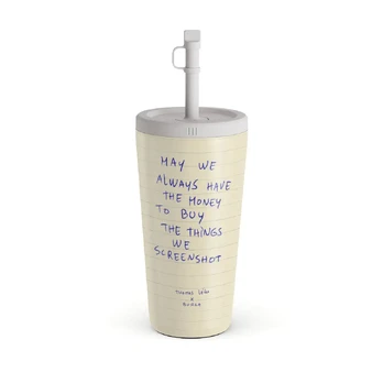 May We Always - Travel Mug, 500 ml / Straw