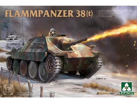 Takom - Flammpanzer 38(t), 1/35, 2180