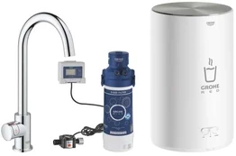 GROHE Raudona Mono, Standard, Chrome, Digital, Single, Type C, 150° kaina