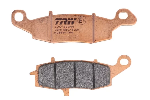 Brake pads MCB681TRQ TRW sinter, intended use: racing