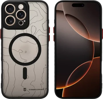 Dėklas Tactical MagForce Warthog Cover for Apple iPhone 16 Pro Max Asphalt