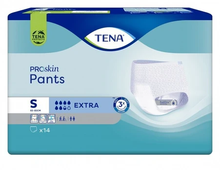 Sauskelnės suaugusiems Tena Pants Plus Extra Small, 14 vnt.