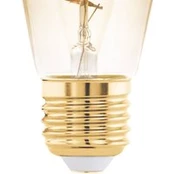 LED lempa E27 4W ST48 2 000K Gintarinė lempa Amber dim