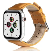 Beline dirželis Apple Watch Leather 38|40|41mm jasnobrązowy |light ruda kaina