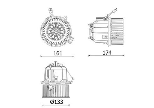 Vidaus pūtiklis MAHLE AB 328 000P