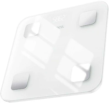 HOCO smart body fat scale HI21 baltas