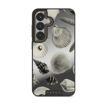 Shell Mosaic - Samsung Galaxy S25 Case, Elite Mirror (Magnetic) / Gold