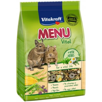 Vitakraft Chovex Sro Menu Basic Food 600g pašaras degu