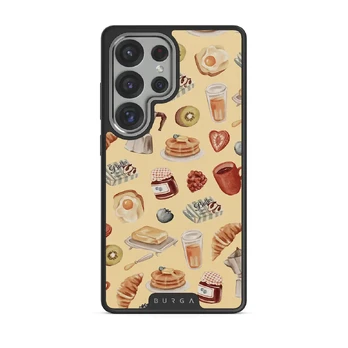 Sunny Side Up - Samsung Galaxy S25 Ultra Case, Elite Dark (Magnetic) / Silver