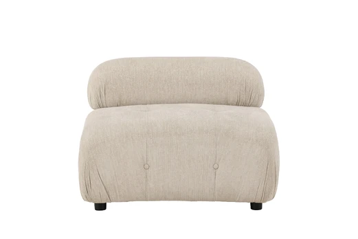 Mika modulinė sofa - vidurinė dalis, smėlio