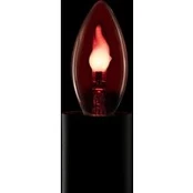 Segula LED Fire Flame Line E14 0,2 W raudona žvakė 1800 K dekoratyvinė
