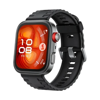 Huawei Watch Fit 4 Pro Grey (Black Rubber Strap)
