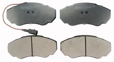 Stabdžių trinkelių rinkinys, diskinis stabdys DENCKERMANN B110899