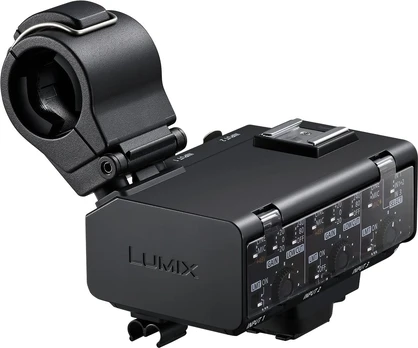 Panasonic DMW-XLR2E XLR microphone adaptor, 32-bit Float Recording