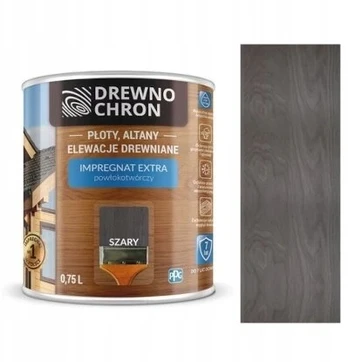 Drewnochron Impregnantas Extra 0,75l Pilkas