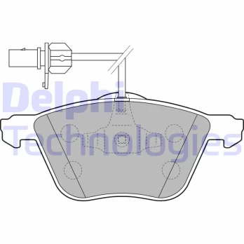 DELPHI LP1801 Brake pad set