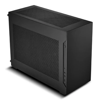 Lian Li x DAN Cases A4-H2O PC-Gehäuse, Mini-Gehäuse, Mini-ITX, PCIe 5.0 Riser - juodas