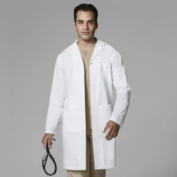 Wink 7302 vyriškas medicininis chalatas, baltas