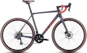Dviratis Cube Cross Race Pro pilkas'n'red 2023-53 cm (Dydis: 53 cm) kaina