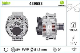Kintamosios srovės generatorius VALEO 439583