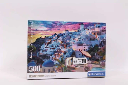 Clementoni CLE puzzle 500 Compact Greece View 35540