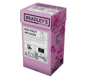 BRADLEY RED FRUIT INFUSION vaisinė arbata 25 pak.