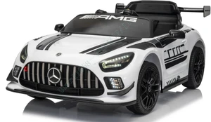 Vaikiškas elektrinis automobilis baltas