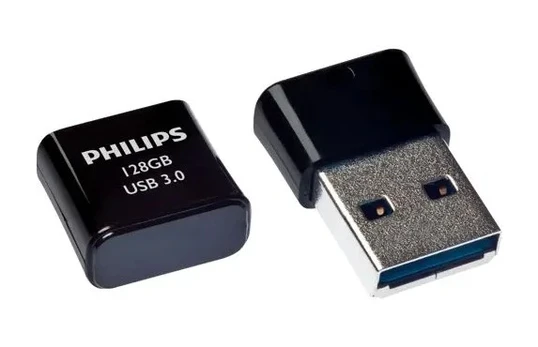 Philips USB 3.0 128GB Pico Edition Midnight Juodas